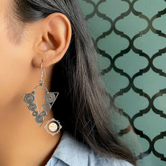 Concentric Filigree Paradise Earring