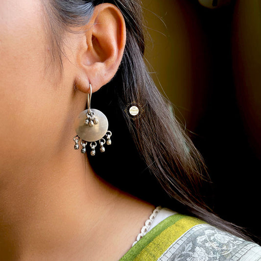 Circle Of Light Ghungroo Earring