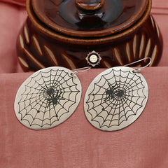 Sterling Silver Spider Earring