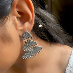 Sadabahar Three Layer Bell Earring