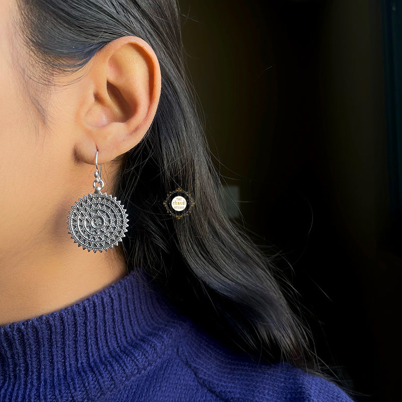 Statement Rawa Hoop Earring