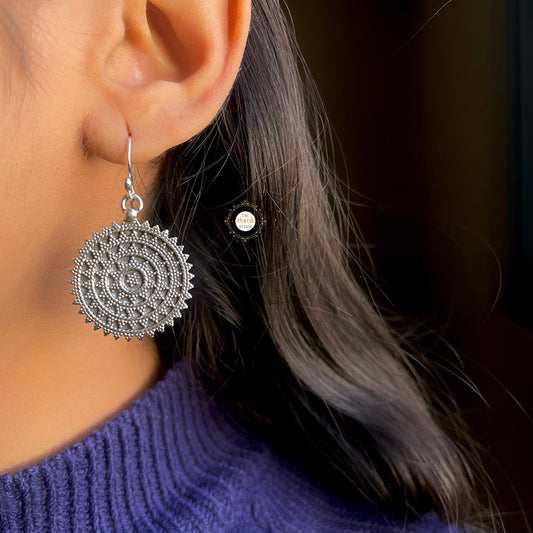 Statement Rawa Hoop Earring