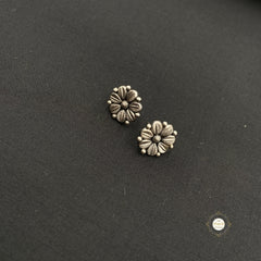 Silver Bloom Studs