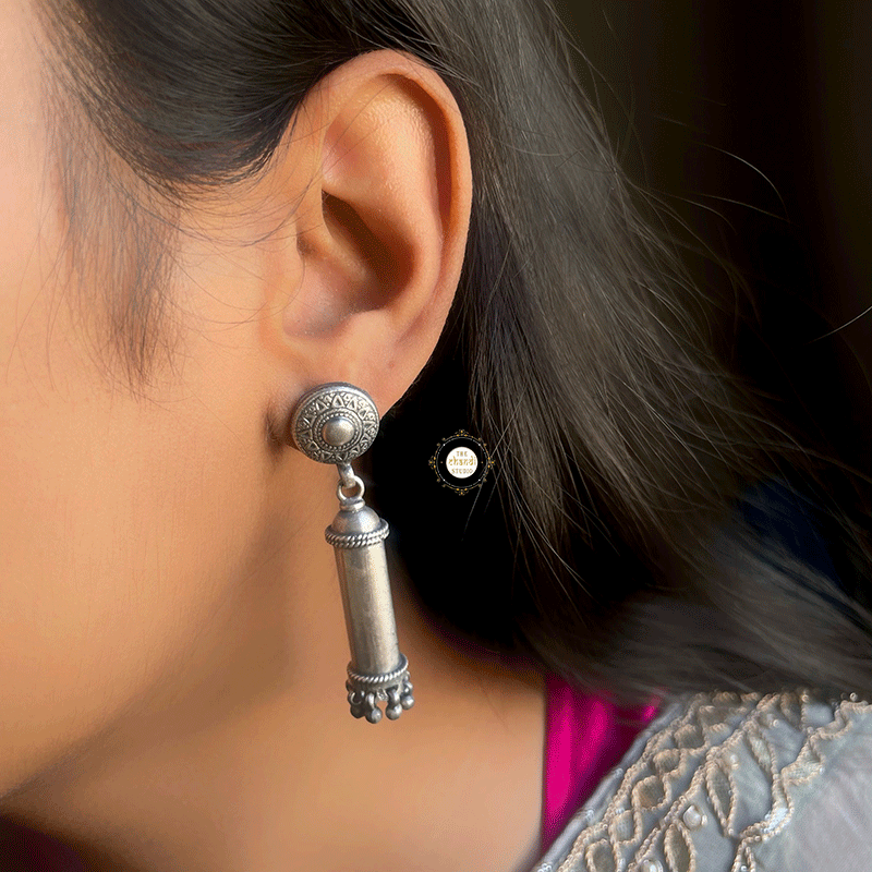 Heritage Pillar Drop Earring