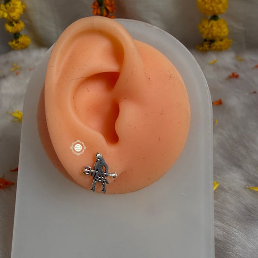Sterling Silver Mahadev Stud
