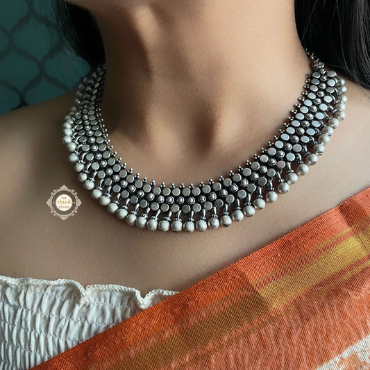 Noor Intricate Tinkling Ghungroo Necklace