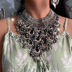 Statement Chandrika Necklace Set