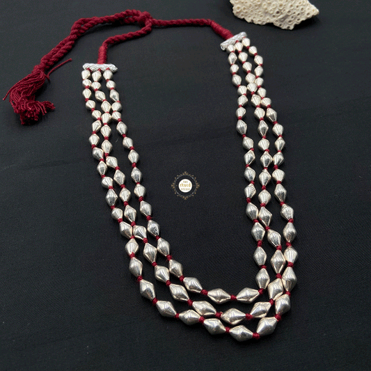 Sadabahar Dholki Bead Thread Necklace