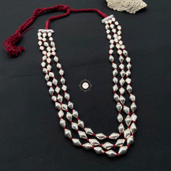 Sadabahar Dholki Bead Thread Necklace