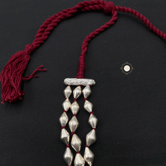 Sadabahar Dholki Bead Thread Necklace