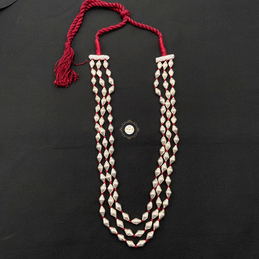 Sadabahar Dholki Bead Thread Necklace