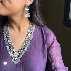 925 Sterling Silver Tribal Necklace