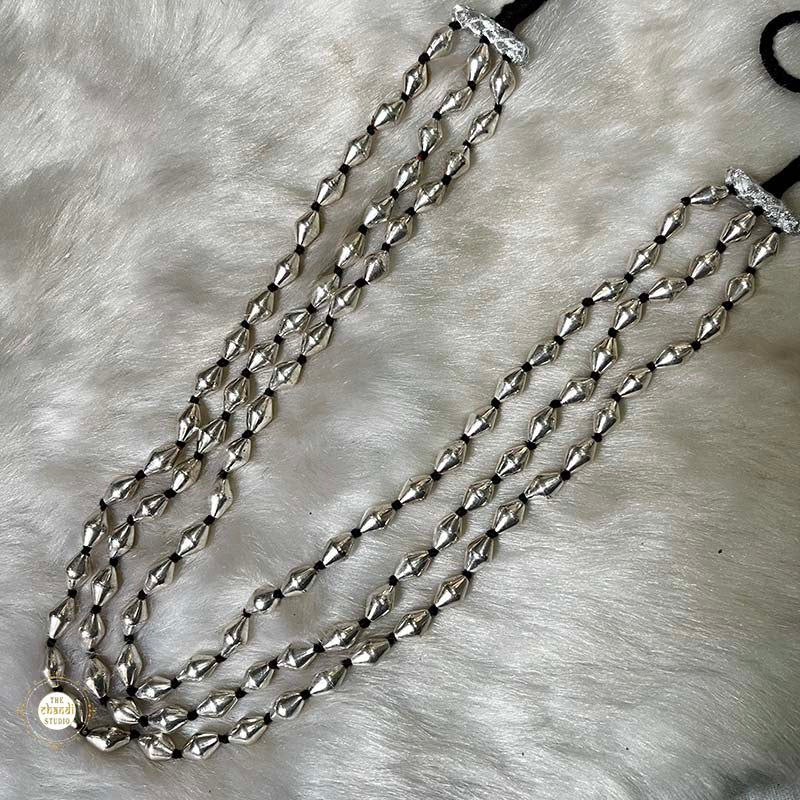 Buy Dholki Bead Thread Necklace