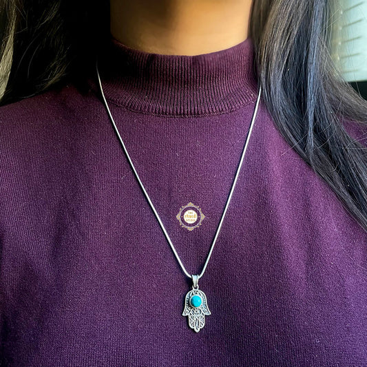 Hamsa Hand Pendant