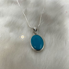 Classic Turquoise Stone Pendant