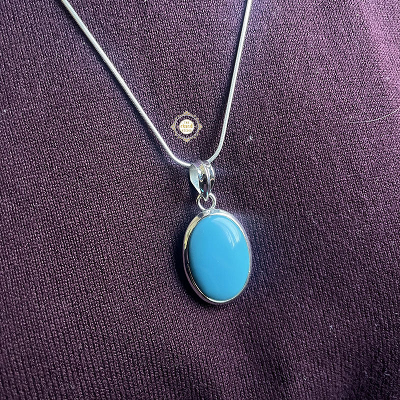 Classic Turquoise Stone Pendant