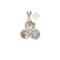 Sparkling Treasure Pendant Earring Set