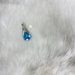 Blue Topaz Pendant