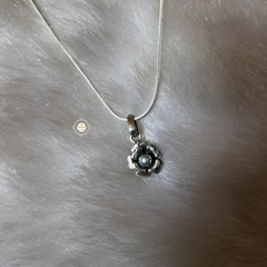 Sterling Silver Flower Pendant