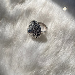 Sterling Silver Dome Ring