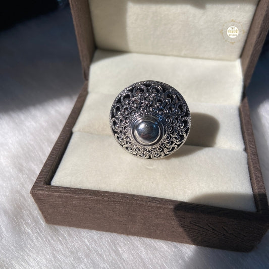 Sterling Silver Dome Ring