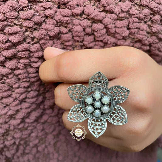 Dilkash Blossom Ring