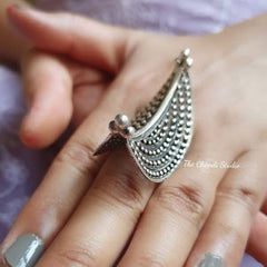 Quirky Half Moon Ring