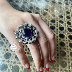 Gulbahar Amethyst Ring