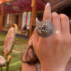 Noor Ghungroo Chakra Ring