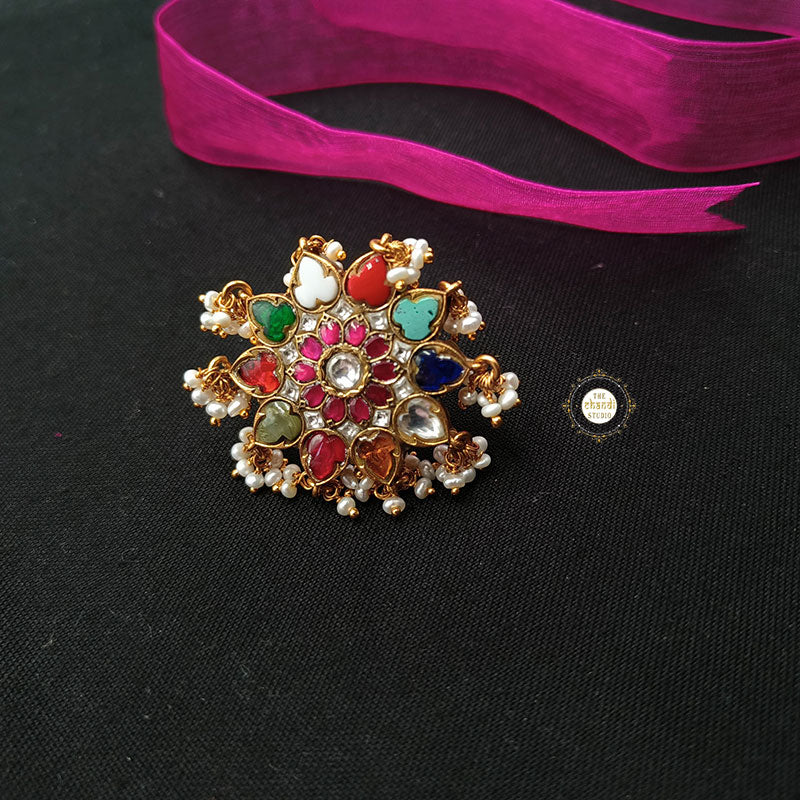 Muhurat Maharani Navratna Ring