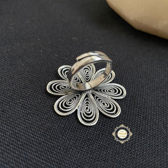 Filigree Paradise Floral Ring