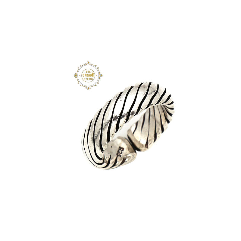 Unisex Rope Band Ring