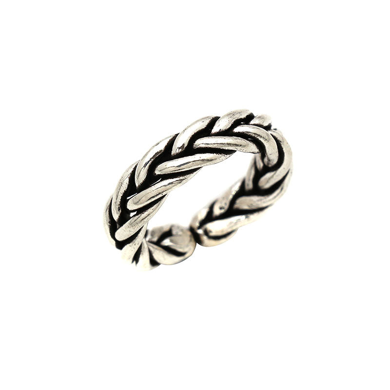 Unisex Braid Band Ring