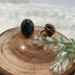 Oval Stone Ring