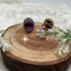 Oval Stone Ring