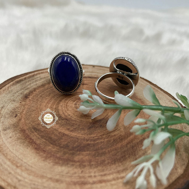 Oval Stone Ring