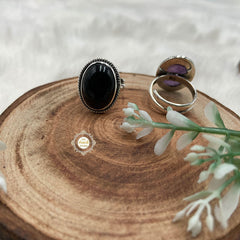 Oval Stone Ring