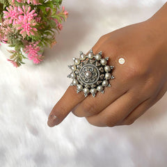 Statement Gumbad Ring