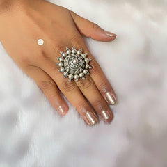 Statement Gumbad Ring