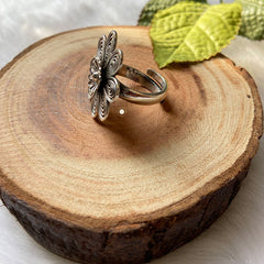 Filigree Paradise Floral Ring (Small)