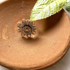 Filigree Paradise Floral Ring (Small)