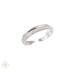 Sterling Silver Sparkling Twilight Twinkle Ring
