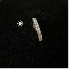 Sparkling Silver Classic Ring