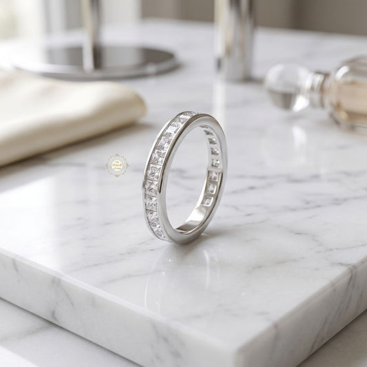 Sparkling Silver Twilight Ring