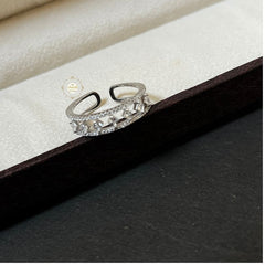 Sparkling Silver Twinkle Ring