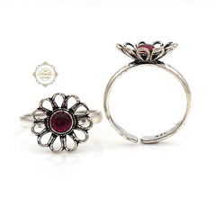 Blooming Flower Toe Ring