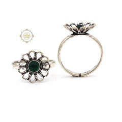 Blooming Flower Toe Ring