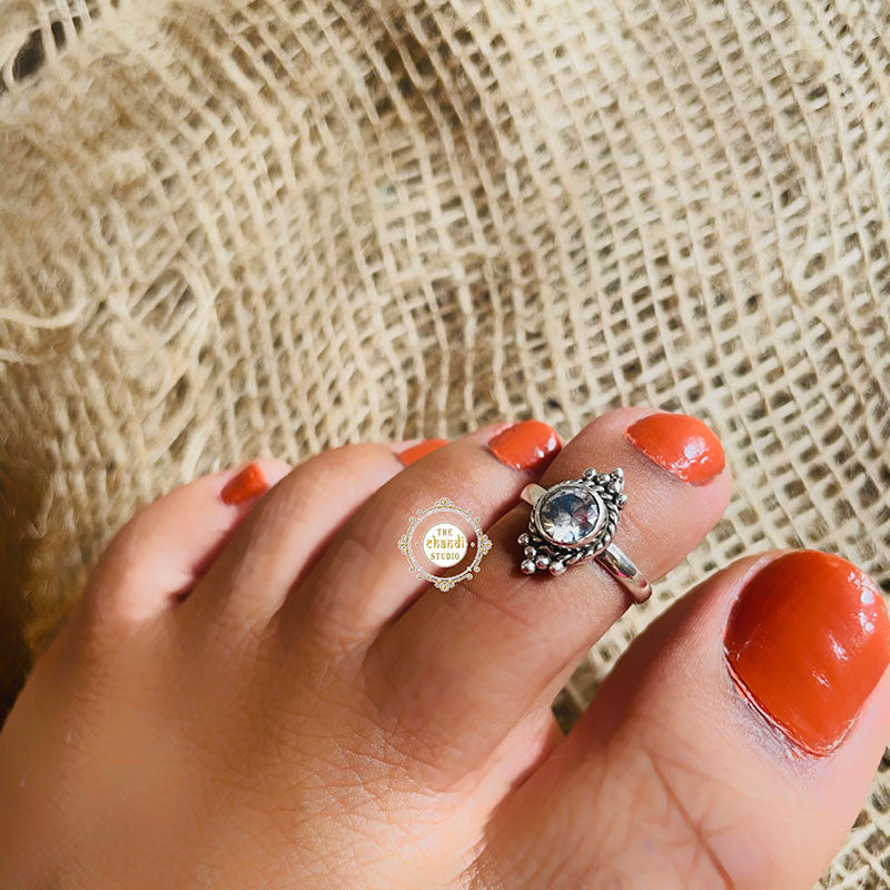 Sterling Silver Rawa Toe Ring