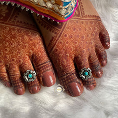 Dilkash Rose Toe Ring