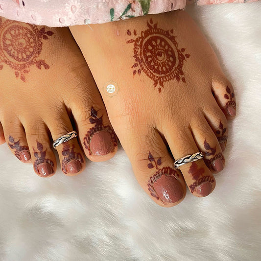 Utsav Braid Toe Ring